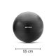 5. Meteor Fitnessball 55 cm Schwarz