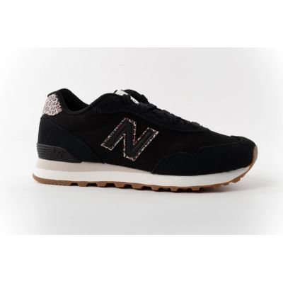 2. New Balance Damen-Sportschuhe Sneakers 515 aus schwarzem Veloursleder