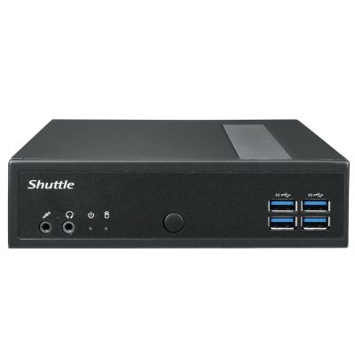 5. Shuttle DL30N Barebone-Computer-PC, Größe 1,35L, Schwarz, N100