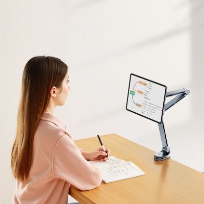 9. Wozinsky WTY0YS1 Magnethalterung, 360° drehbar, solide, für Telefon und Tablet - grau