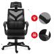 45. Huzaro Combat 5.0 Schwarzer Gaming-Stuhl