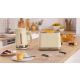 3. Bosch MyMoment TWK4M227 Wasserkocher (2400W; Creme)