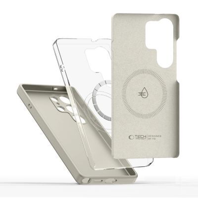 3. Tech-Protect Silikon-MagSafe-Hülle für Samsung Galaxy S26 Ultra – Beige