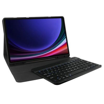 3. Tech-Protect SC Pen + Tastaturhülle mit Tastatur für Samsung Galaxy Tab S9 FE 10,9" X510 / X516B - Schwarz