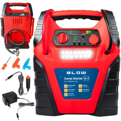 10. Jump Starter BLOW 5in1 Kompressor