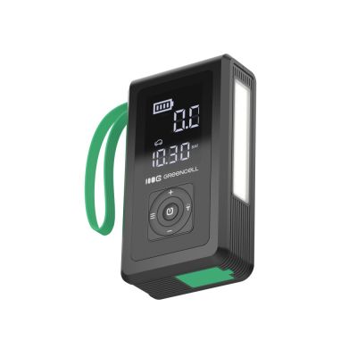 28. GREEN CELL POWERBANK/BOOSTER/STARTANLAGE/PUMPER POWERBOOST AIR 8000 mAh 1000 A - MIT KOMPRESSOR