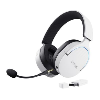 16. Trust GXT 491W FAYZO WIRELESS Weiße Gaming-Kopfhörer