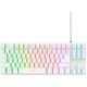 4. Trust GXT 833W TKL-Tastatur, Thado White
