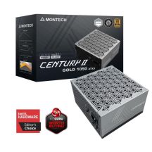 Montech CENTURY II 1050W 20+4-Pin ATX-Netzteilmodul Silber