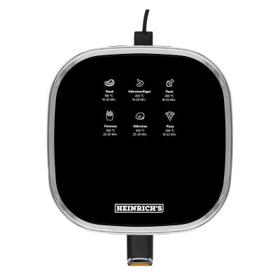 7. HEINRICH'S HFR 8216 GELB Fettfreie Fritteuse