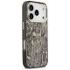 4. Guess MagSafe-Hülle mit Pythonmuster für iPhone 17 Pro Max – Braun