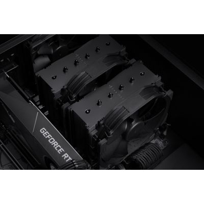 13. CPU-Kühlung NOCTUA NH-D15 chromax.black AMD, Intel
