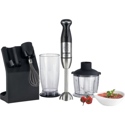 4. Gorenje HBC807QB 0,5 l Handmixer 800 W Schwarz, Edelstahl