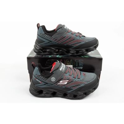10. Skechers Veltrox 2.0 LED Kinder-Sportschuhe für Jungen mit Klettverschluss