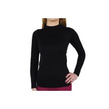 GymHero Langarm-Nahtloses T-Shirt W 766-SCHWARZ