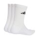 2. adidas Cushioned Sportswear Crew 3P Socken Weiß JZ0530