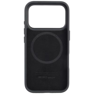 4. Audi R8 Echtleder MagSafe Hülle für iPhone 18 Pro / 17 Pro – Schwarz und Rot