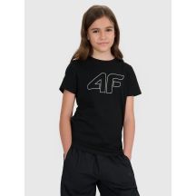 Mädchen-T-Shirt mit Aufdruck, regulär, Größe 4F 4FJWSS25TTSHF2176-20S