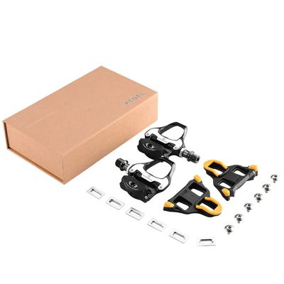 5. Rockbros LP-RD2BK SPD-System-Pedalplatten – schwarz