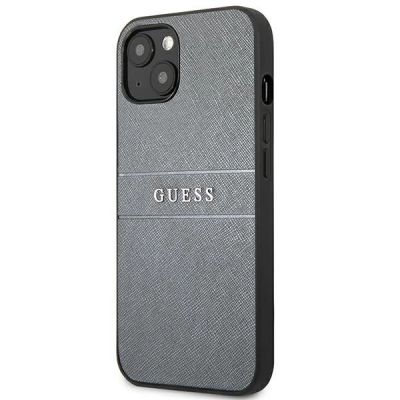 2. Guess GUHCP13SPSASBGR iPhone 13 mini 5,4" grau/graues Saffiano-Armband