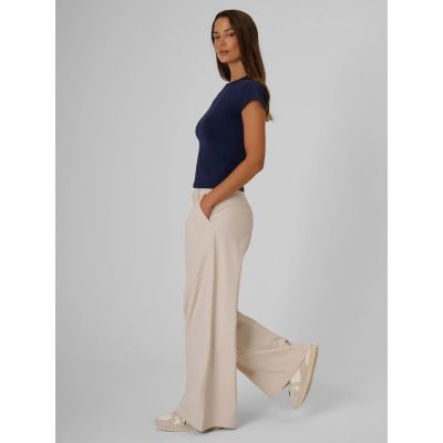 4. Damen-Hose mit weitem Bein 4F 4FRSS26TTROF1970-12S