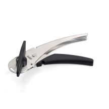 GEFU CANDO Mechanischer Dosenöffner, Schwarz, Edelstahl