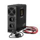 6. Rebel POWER-800 Wandmontiertes Notstromaggregat – Sinus-Wechselrichter mit Ladefunktion, 12 V/230 V, 800 VA/500 W