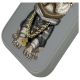4. Nimmy Glasses Cool Dog Case für iPhone 16 Pro Max - Grau