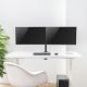 2. MACLEAN Tischhalterung für 2 LCD-Monitore MC-884