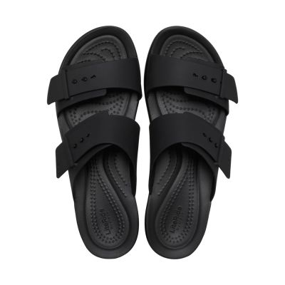 4. Crocs Brooklyn Buckle Low Damen-Flip-Flops Schwarz 211215 001