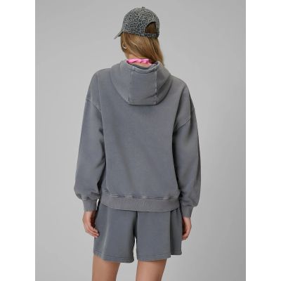 2. Oversize-Sweatshirt für Damen mit Kapuze 4F 4FRSS26TSWSF3189-27S