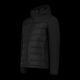 3. CMP Herren Winterjacke mit Kapuze, Sport, isoliert, schwarz (34K0147/U901)
