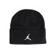4. Air Jordan Peak Satin-gefütterte Mütze Schwarz - HJ3224-010