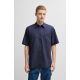 4. BOSS Relegant 6 Short M BLU Hemd (50537331-418)