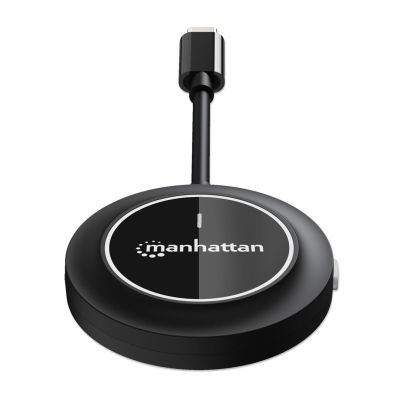 Manhattan 208437 AV Extender AV-Transmitter Schwarz