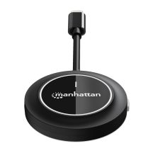 Manhattan 208437 AV Extender AV-Transmitter Schwarz