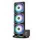 2. Enermax Aquafusion II 360-mm-Prozessor-All-in-One-Flüssigkeitskühler 12 cm Schwarz