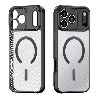 2. Dux Ducis AIMO Mag Case für iPhone 17 Pro, kompatibel mit MagSafe, Schwarz