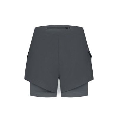 2. Rogelli Damen-Shorts 2in1 ESSENTIAL grau XL