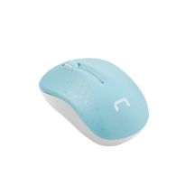 NATEC Kabellose Maus Tukan Blau-Weiß 1600DPI NMY-1651