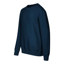Kinder-Sweatshirt mit Rundhalsausschnitt (Marineblau)
