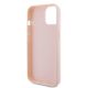 7. Karl Lagerfeld 3D Rubber Glitter Logo Hülle für iPhone 15 Plus – Rosa