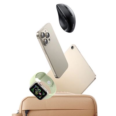 7. Ugreen Kabellose ergonomische optische Maus – Schwarz