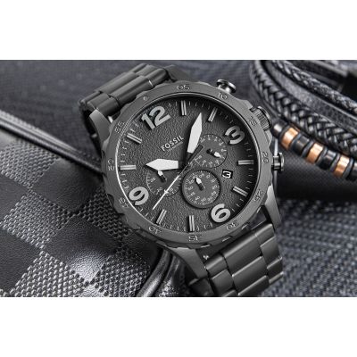 5. FOSSIL Nate JR1401 Herrenuhr + Box