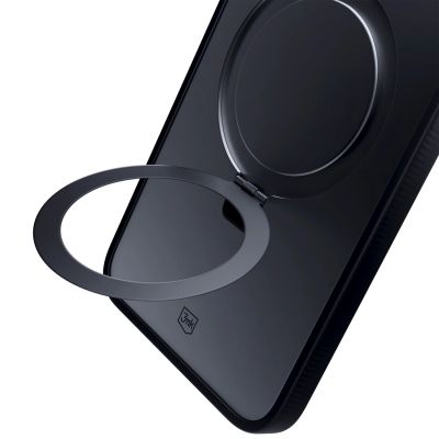9. 3mk Smoke Case Mag&Stand Hülle für Samsung Galaxy S24+ - schwarz