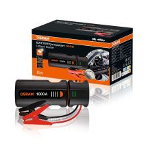Starthilfegerät OJS020, Spannung: 12 V, Startstrom: 250 A, Spitzenstartstrom: 1000 A, Gewicht: 0,9 kg. Boost-Funktion, Laden ab 0 V, Schnellladeausgang.