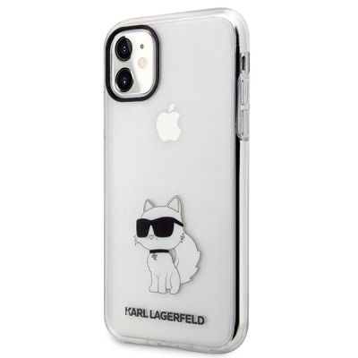 16. Karl Lagerfeld Ikonik Choupette Hülle für iPhone 11 / Xr - Transparent