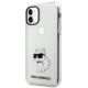 16. Karl Lagerfeld Ikonik Choupette Hülle für iPhone 11 / Xr - Transparent
