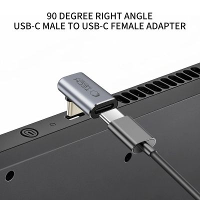 3. Tech-Protect Ultraboost AA02 USB-C Winkeladapter - Grau
