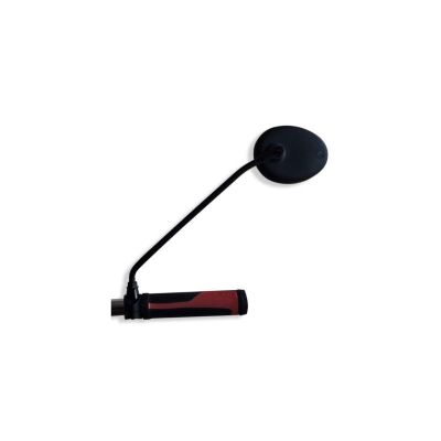 AJS langer Klemmspiegel, schwarz